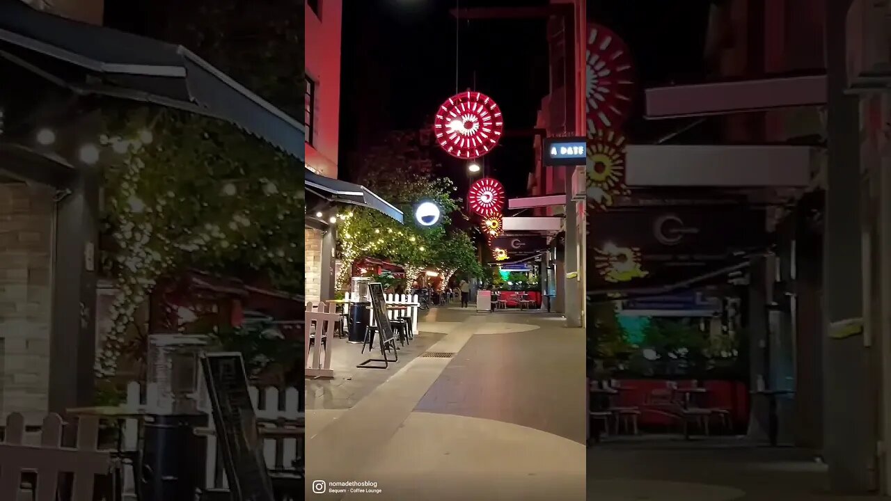 Sydney Café at Night