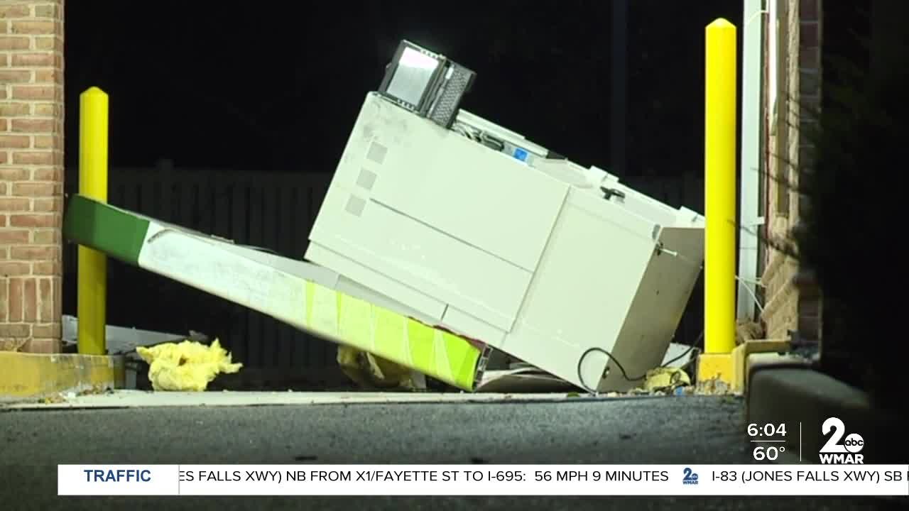 Walgreens in Highlandtown loses their ATM from a burglary