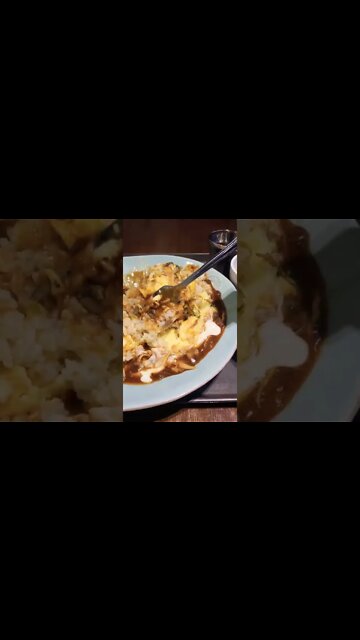 #shorts #Food #Korea This is happiness! Mushroom Omurice
