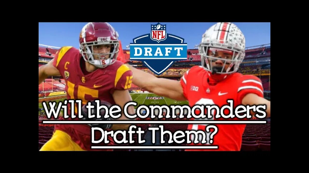 Should the Commanders Draft Chris Olave or Drake London?