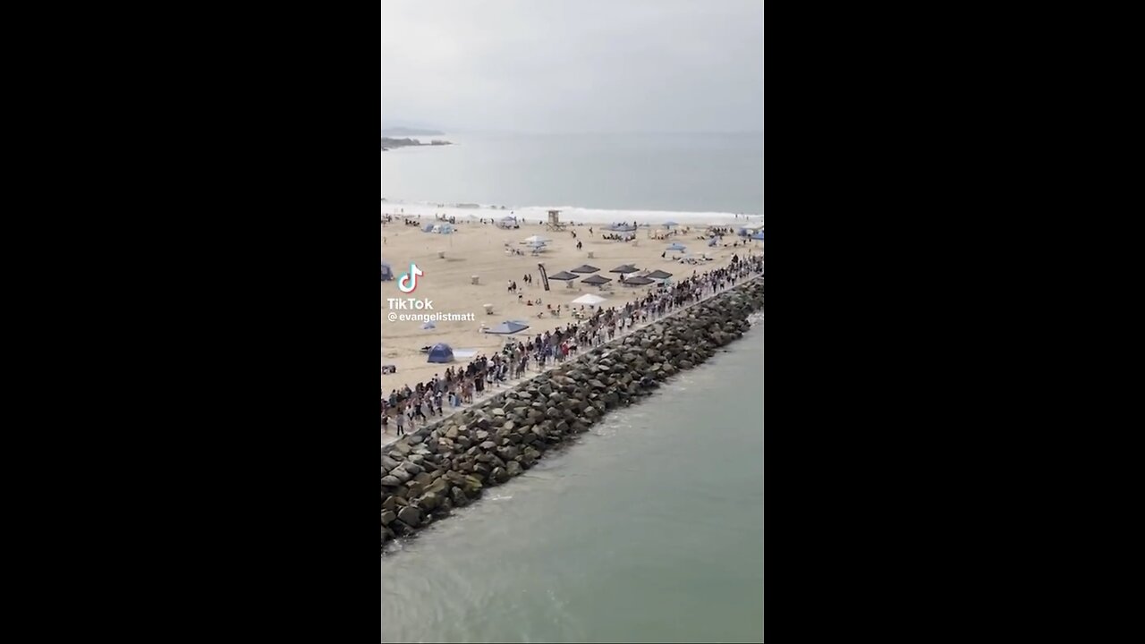 4,500 people were baptized in Southern California on July 8th at Pirates Cove