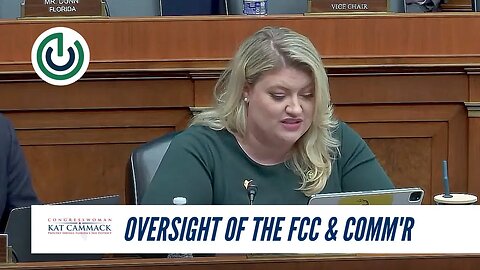 Rep. Cammack Speaks During Energy & Commerce Subcommittee Hearing On Oversight Of FCC