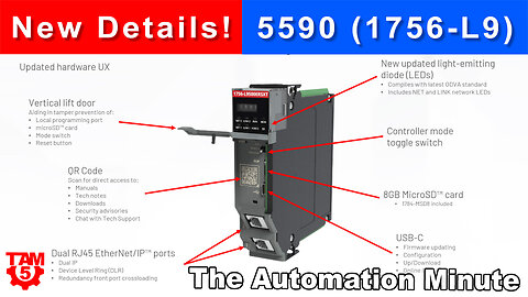 New Details on the ControlLogix 5590 (L9)