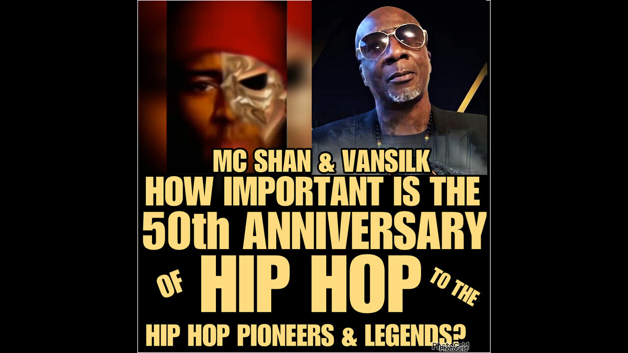 NIMH Ep #585 MC SHAN & VANSILK on How important is the 50th Anniversary of Hip Hop.