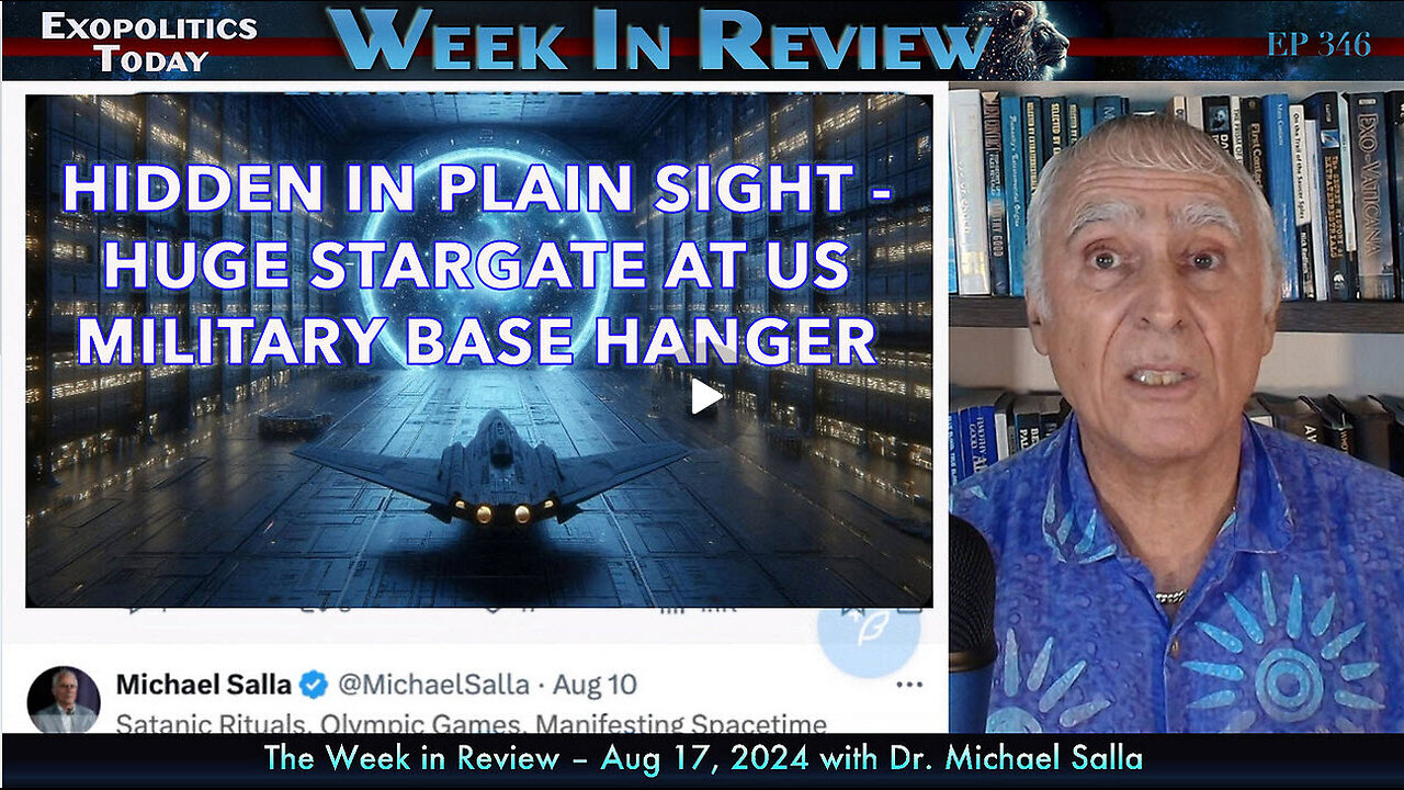 Hidden in Plain Sight - Huge Stargate at US Military Base Hanger