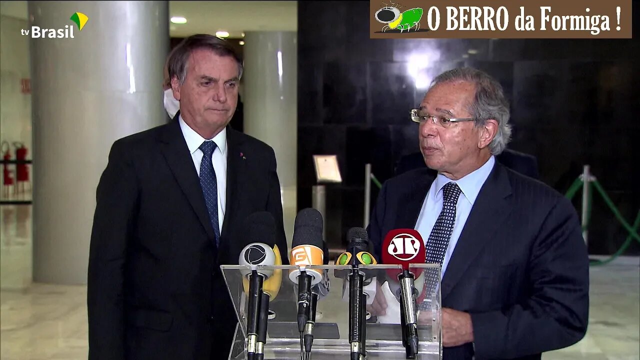 Bolsonaro e Paulo Guedes anunciam novas ajudas para empresas de cultura e turismo