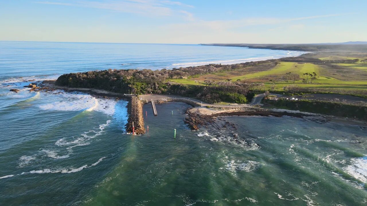 Bastion Point from the Mallacoota Mouth 19 May 2021