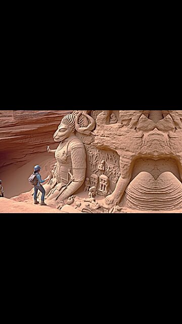 A dragon was found in the forbidden zone of the Grand Canyon!