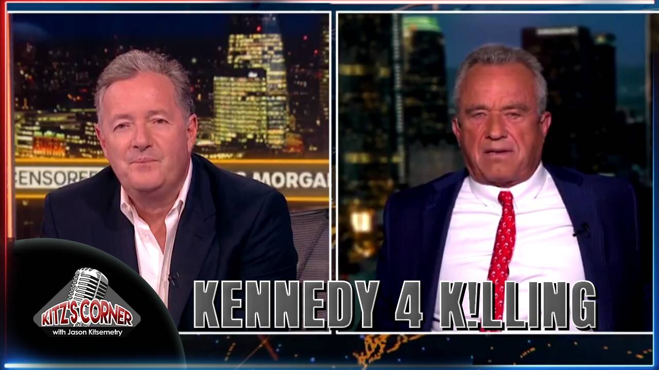 RFK Jr Makes Wacky Case AGAINST Ceasefire to Piers Morgan