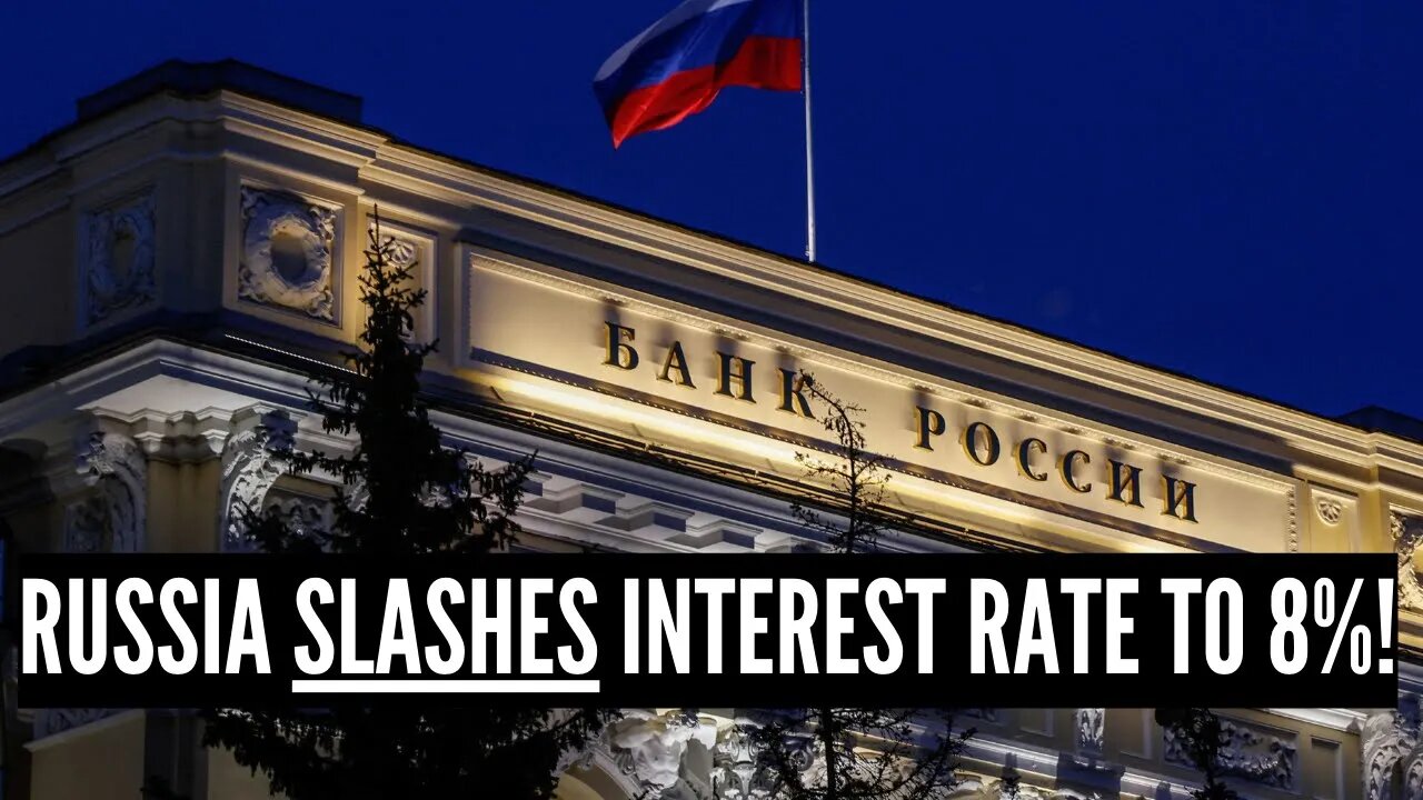 Ukraine Proposes to STEAL Gas. Inflation DROPS as RU Central Bank LOWERS Interest Rates to 8%.