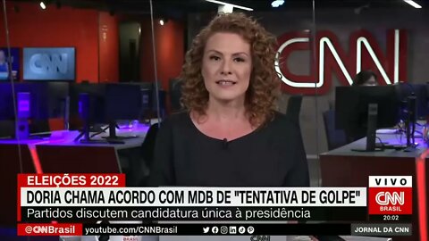 Doria chama acordo com MDB de “golpe” e PSDB convoca reunião | JORNAL DA @SHORTS CNN