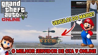 O MELHOR SERVIDOR DE GTA V DE TODOS