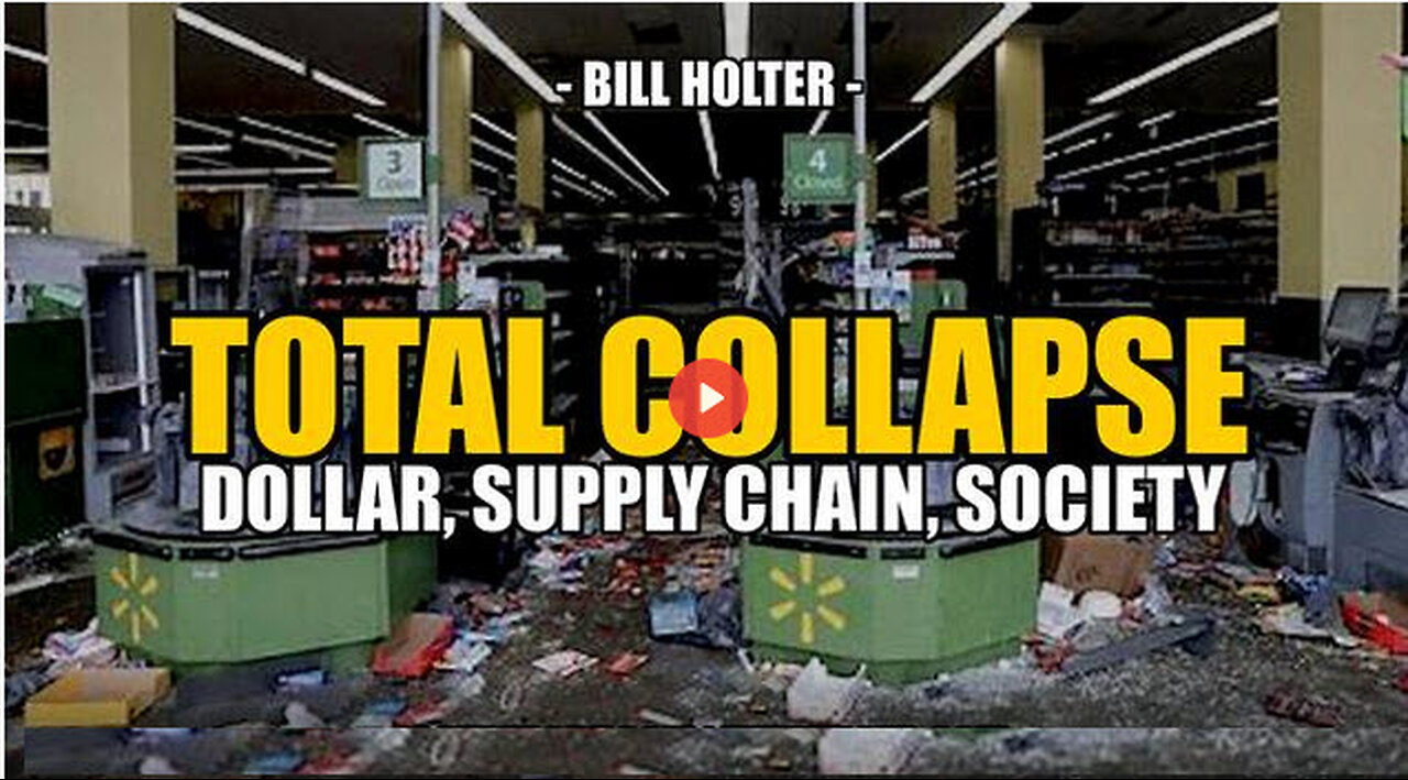 SGT Report - TOTAL COLLAPSE: DOLLAR, SUPPLY CHAIN, SOCIETY -- Bill Holter