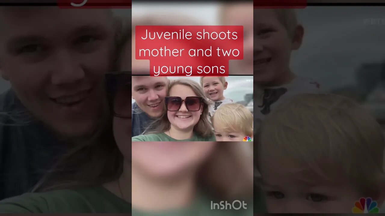 Juvenile charged with murder of mom and two young boys #shorts