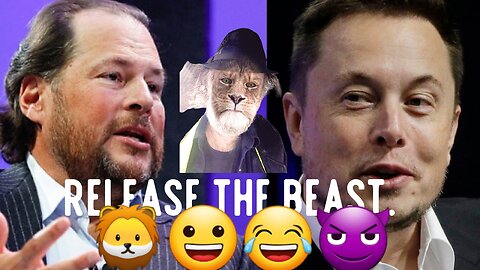 Marc Benioff Will Release His Own Elon. 🦁😀😂😈