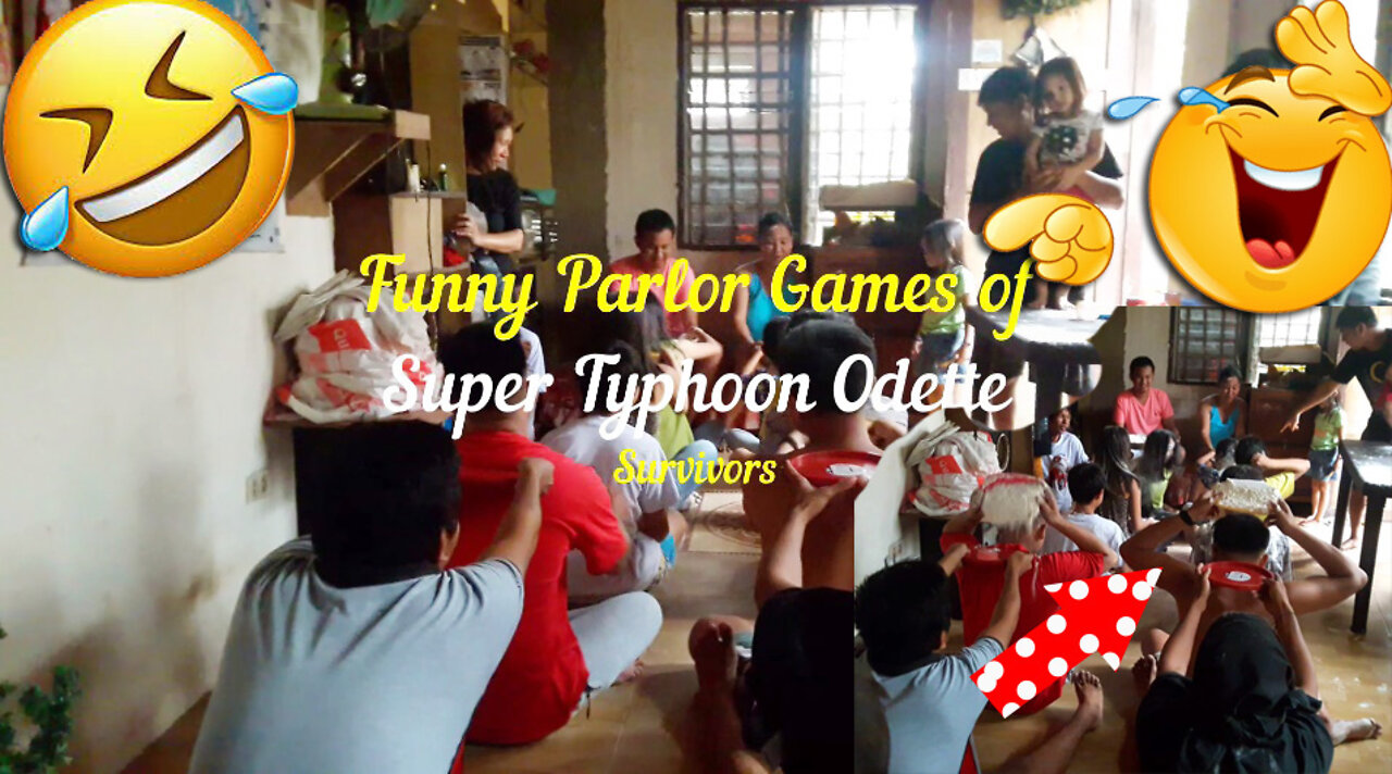 Funny Flour Relay Parlor Games! Paghupay sa Trauma dala sa Bagyong Odette