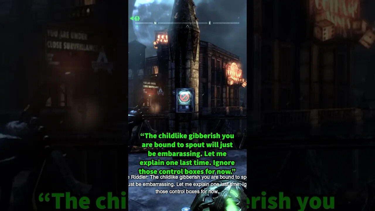 Annoying the Riddler in Batman Arkham City #shorts