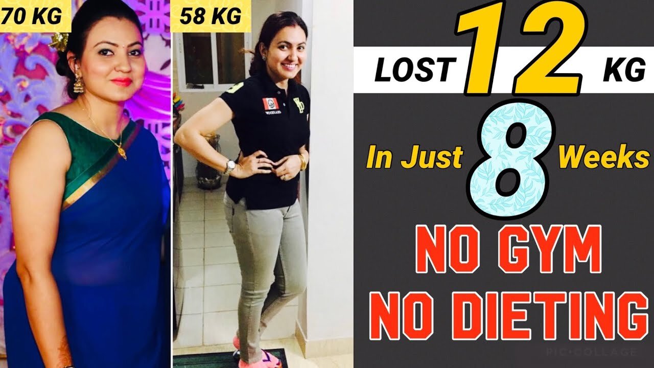 Lost 12 Kg in just 8 week | No Exercises and Diet | 100% Natural and 100% Safe