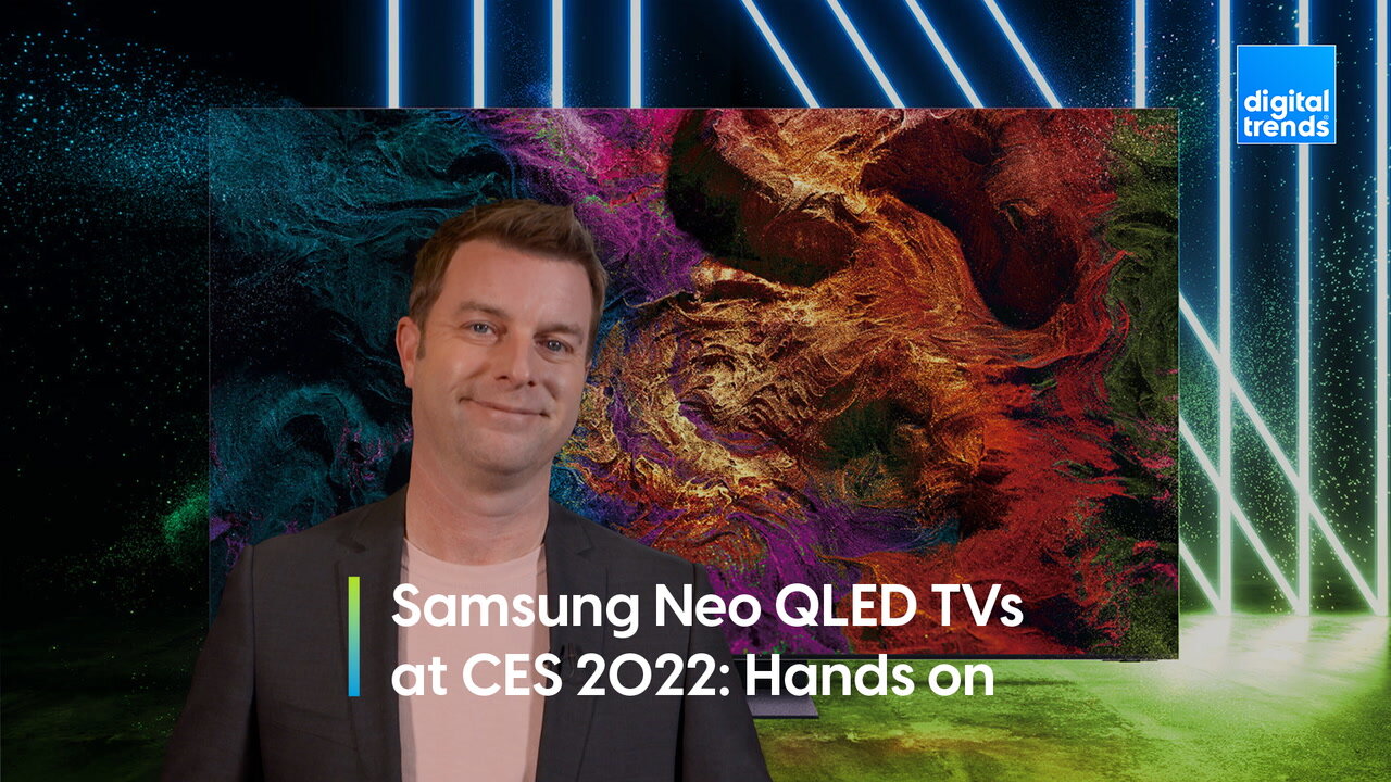 Samsung Neo QLED TVs at CES 2022 | Hands on