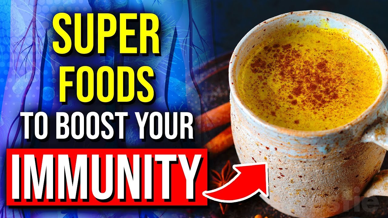 10 SUPER FOODS That Will Help BOOST Your Immunity