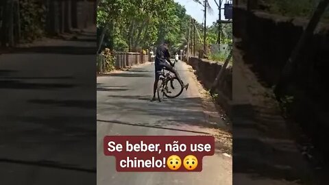 Se beber não use chinelos