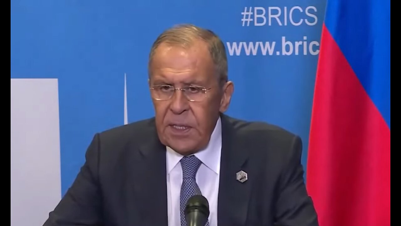 Sergey Lavrov's press conference at the BRICS summit August 24, 2023