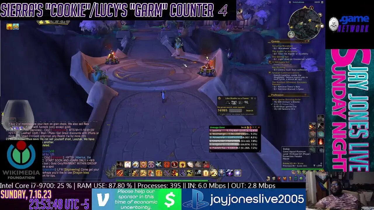 JAY jones live Sunday Night 65 | !988 | !LGBTQIAHelp | !RAINN | !wiki | !points | !schedule | #Te…