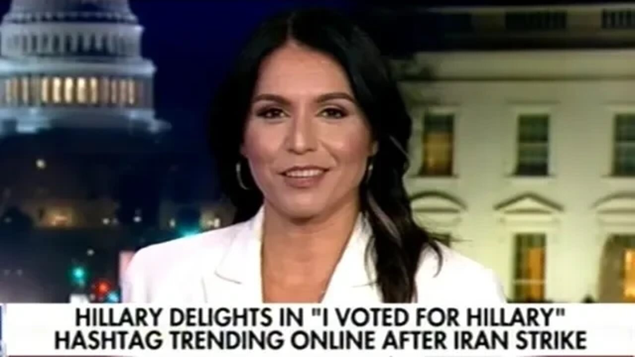Tulsi Gabbard "Everybody Knows That Hillary Clinton Is A Warmonger!"