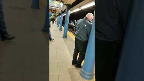 59th Street subway in New York City 2021.