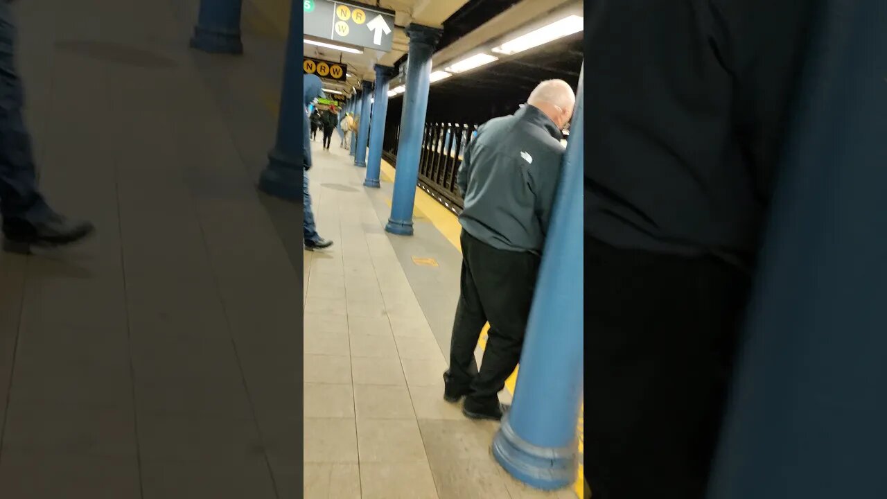 59th Street subway in New York City 2021.