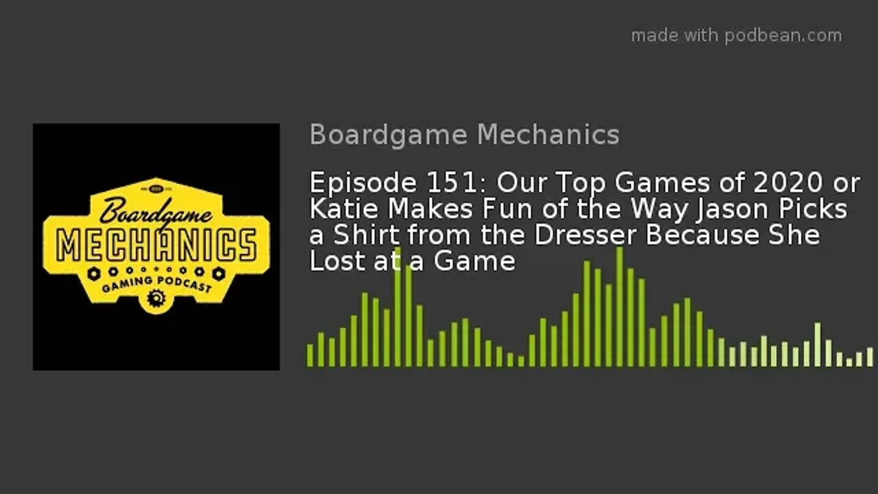 Episode 151: Our Top Games of 2020 or Katie Makes Fun of the Way Jason Picks a Shirt from the Dresse