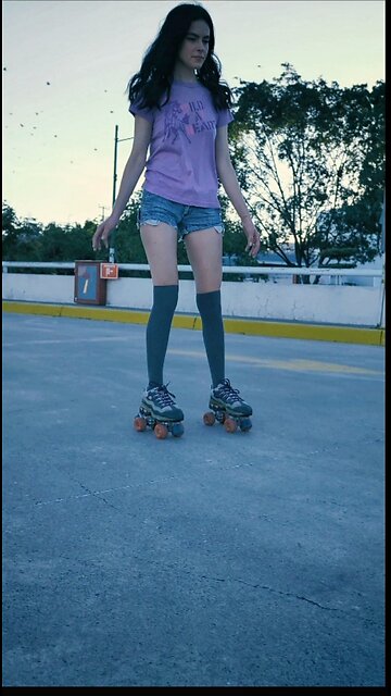 Morning riding for the sunset with natural vitamins D.