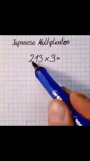 Japanese Multiplication