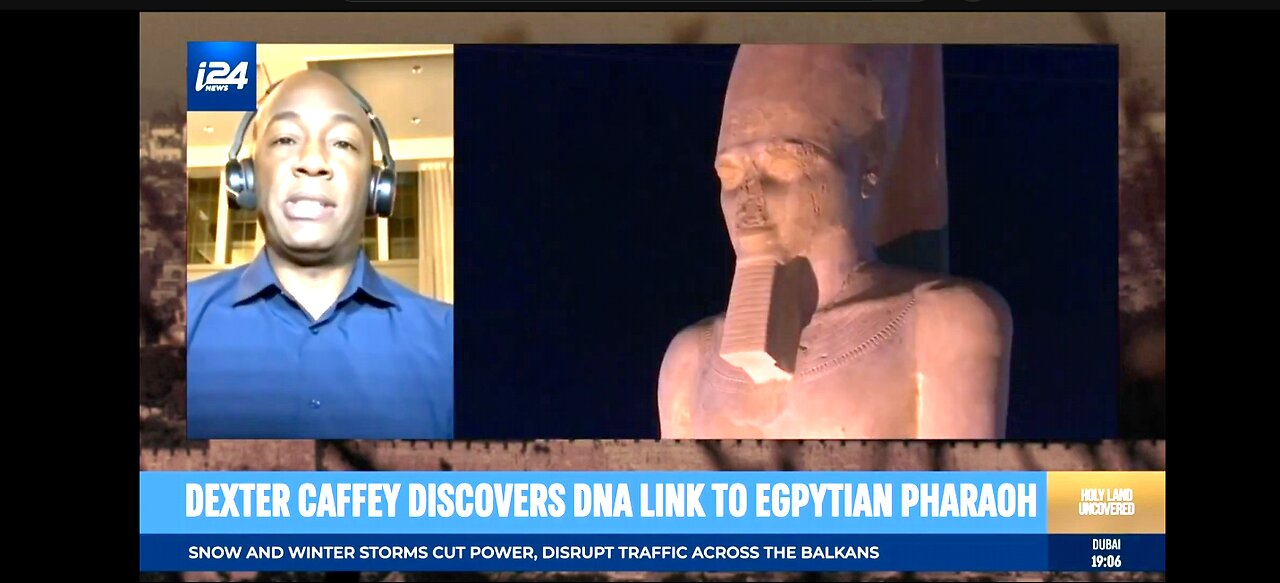 African American Man Is A Descendant Of PHARAOH RAMSES III