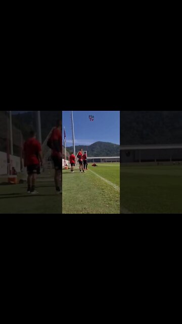 VIDAL NO TREINO DE FINALIZAÇÃO!!!
