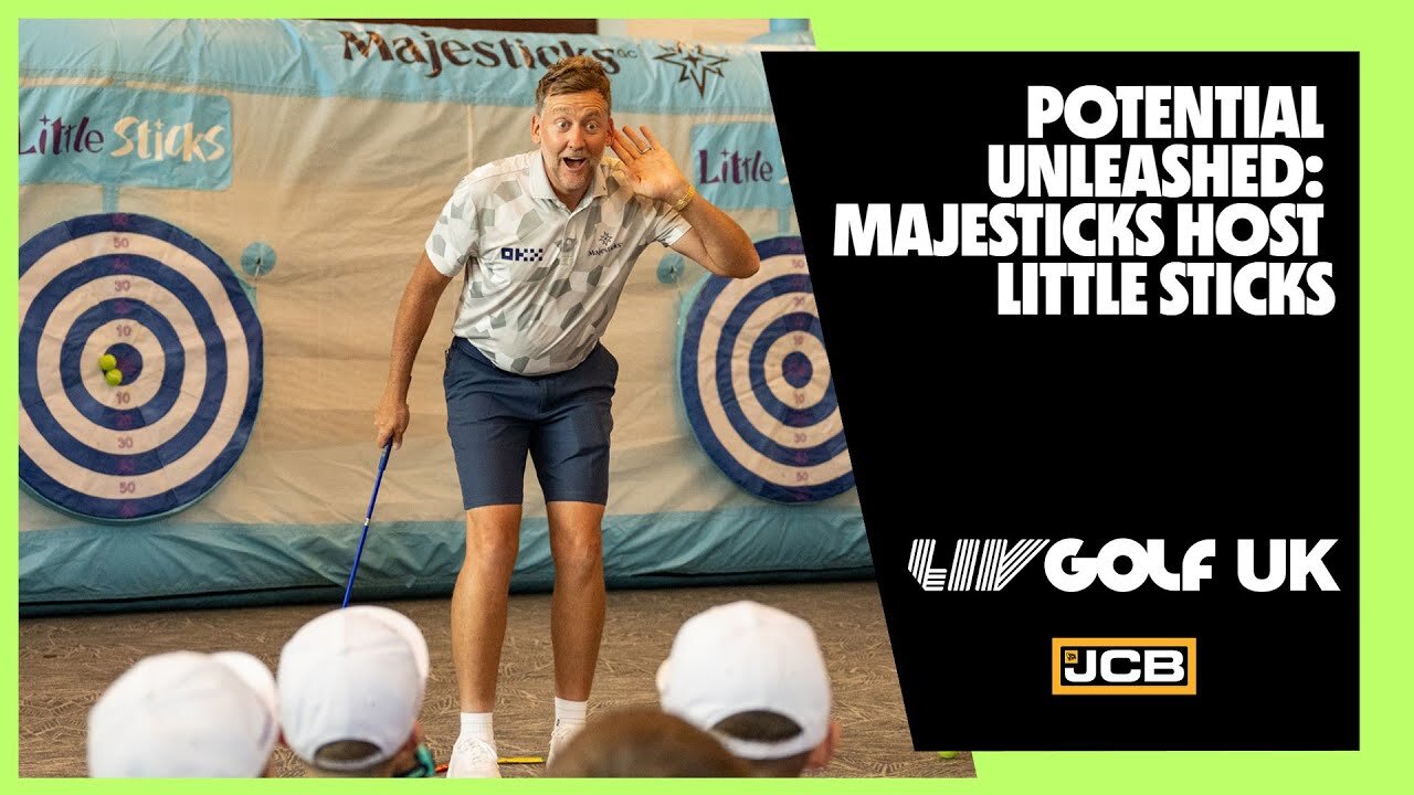 Potential Unleashed: Majesticks Host Little Sticks | LIV Golf UK by JCB