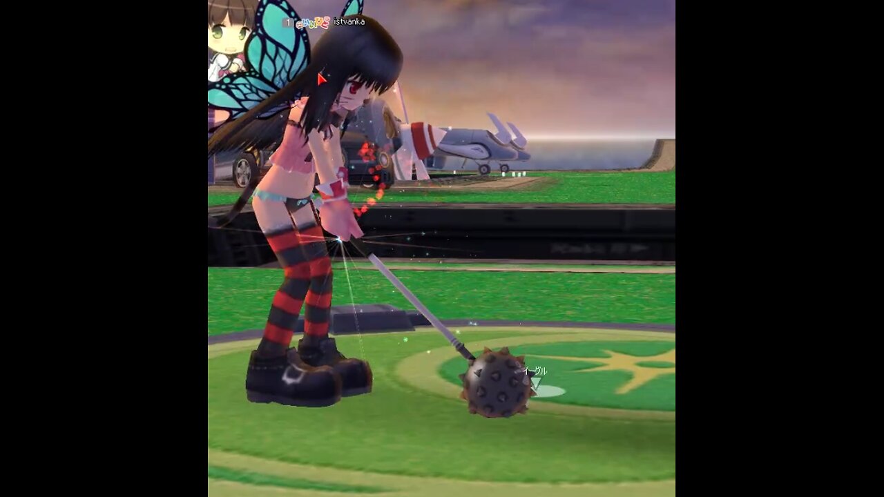 loli golf aka: PANGYA istvanka 18h silvia canon -highlights- 2 hio's, non-calc player