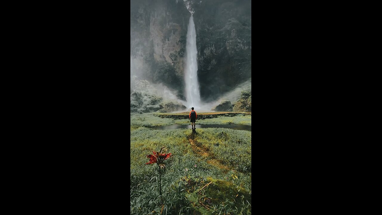 Curug Ngebul is a waterfall in West Java, Indonesia.