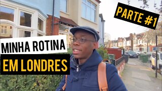 MINHA ROTINA EM LONDRES | TRABALHO EM LONDRES PARTE #1