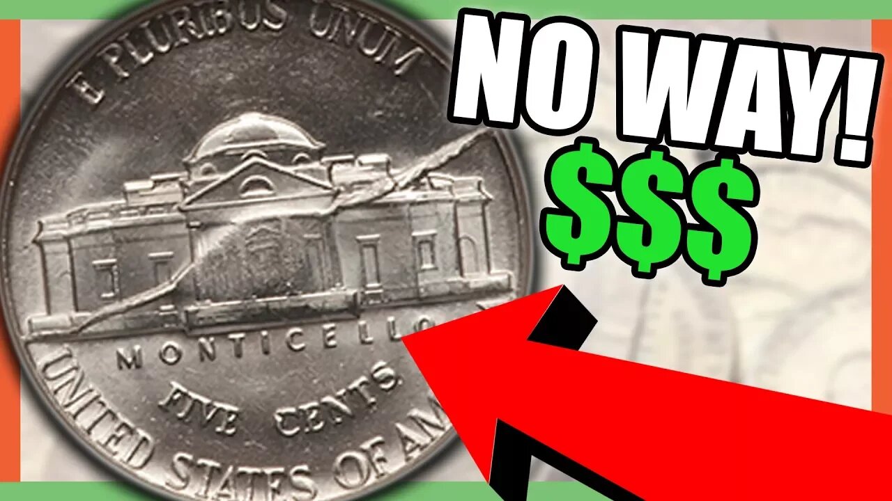 10 RARE NICKELS THAT ARE WORTH MONEY - RARE ERROR COINS TO LOOK FOR IN YOUR POCKET CHANGE!!