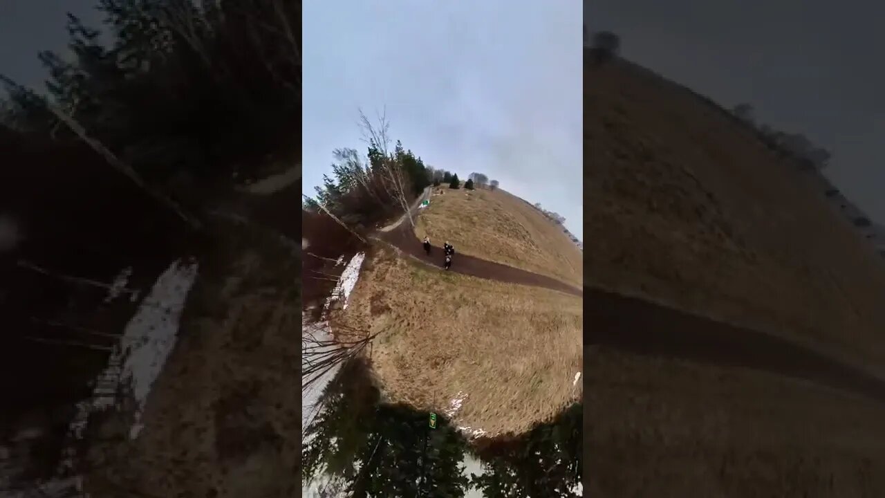 How 360 camera can look like drone shots