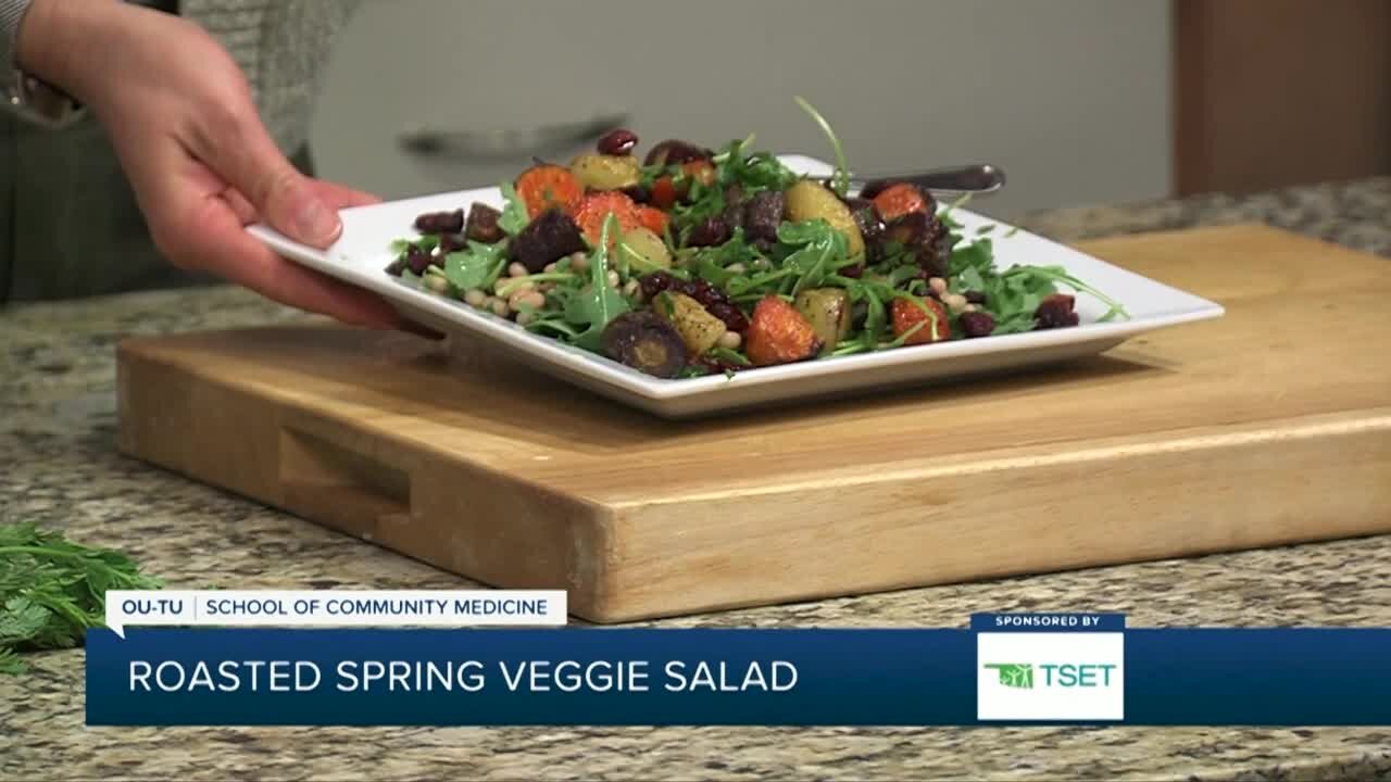 Shape Your Future Healthy Kitchen: Roasted Spring Veggie Salad