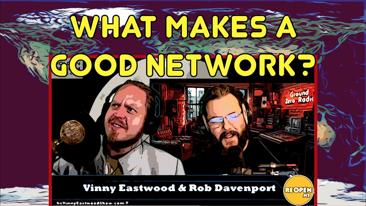 What Makes A Good Network? Rob Davenport from Ground Zero Radio on The Vinny Eastwood Show