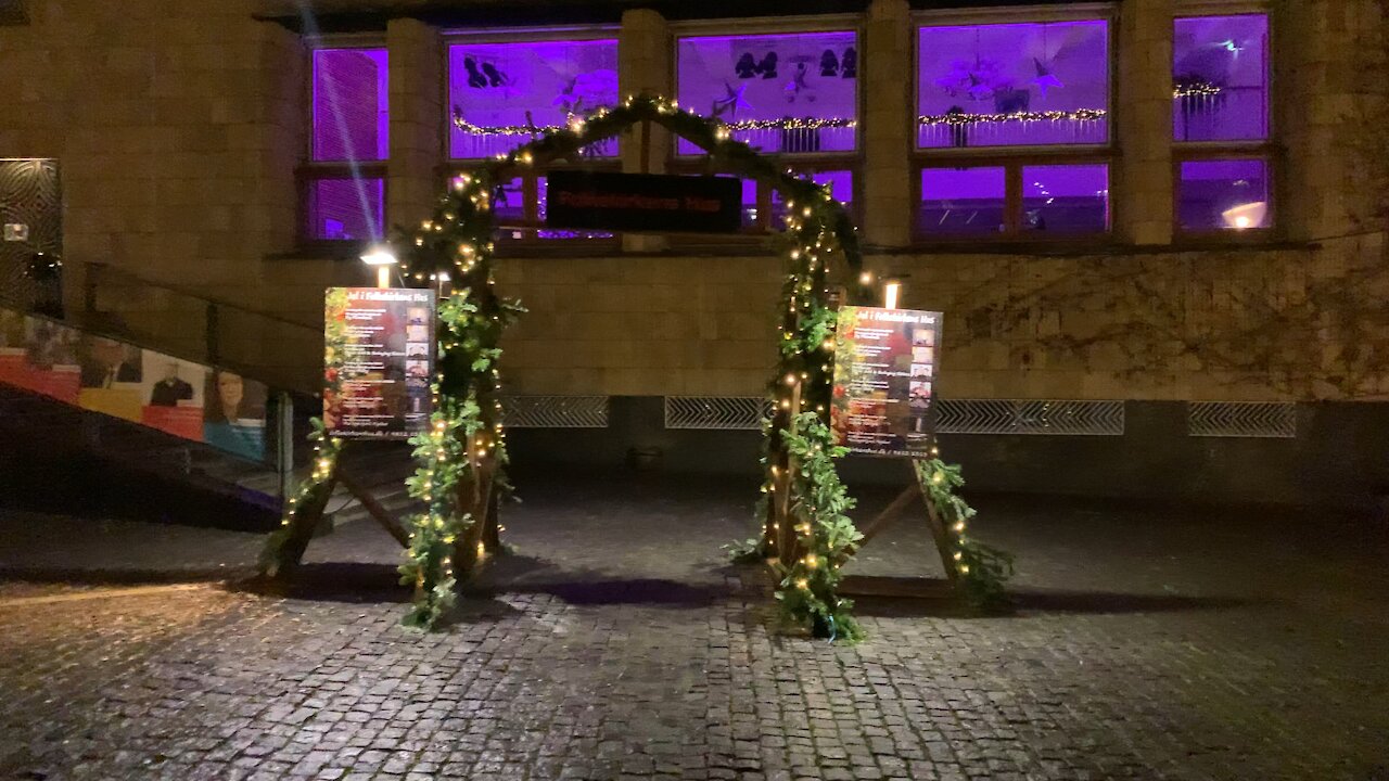 Christmas 🎄 Street Decorations In Aalborg part 2