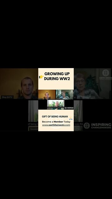 Growing up during WW2 #shorts #ehtv #shortsfeed