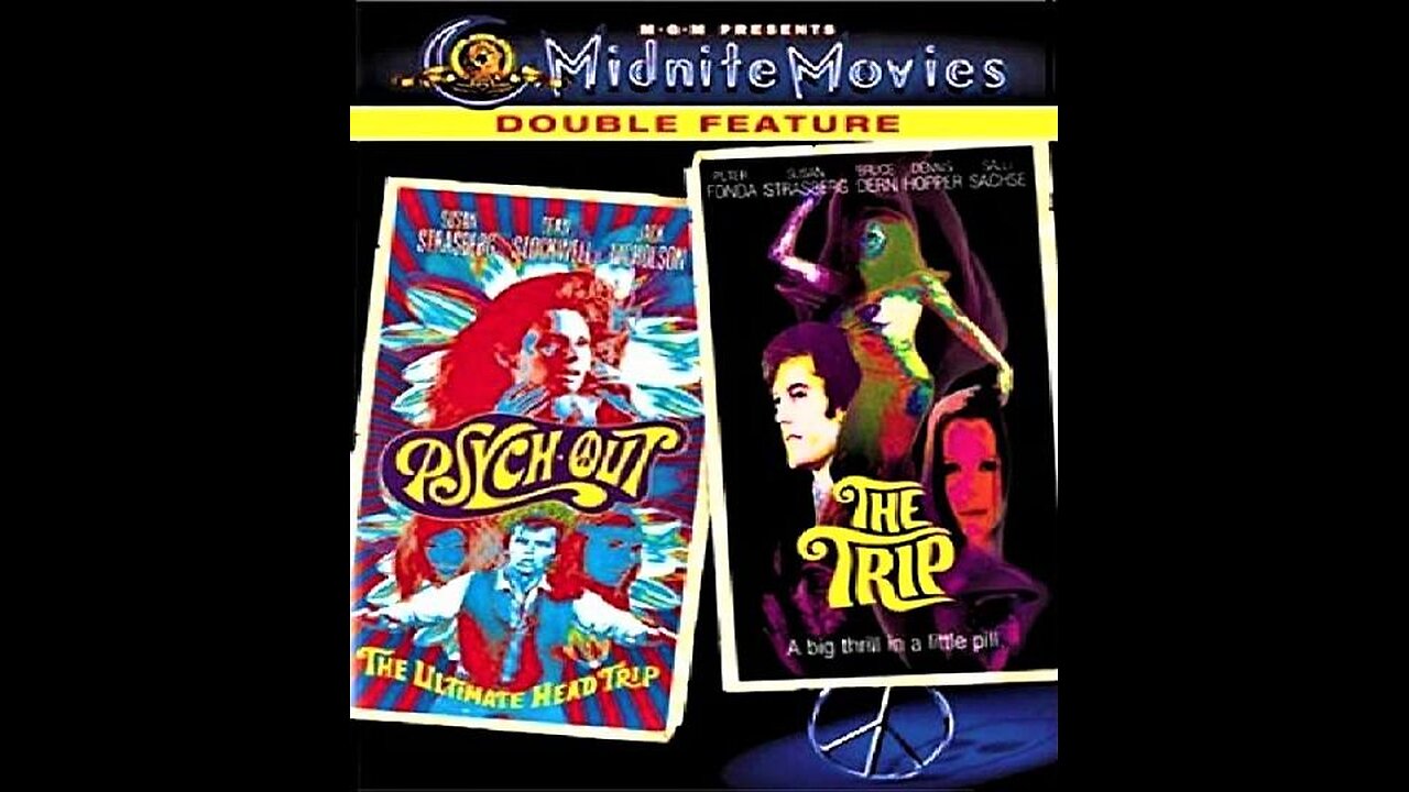 PSYCH-OUT 1968 & THE TRIP 1967 Psychedelic Sixties DOUBLE FEATURE