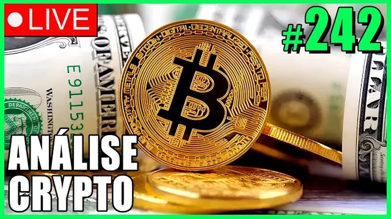 FECHAMENTO SEMANAL DO BITCOIN! - ANÁLISE CRYPTO #242 - #bitcoin #eth #criptomoedasaovivo