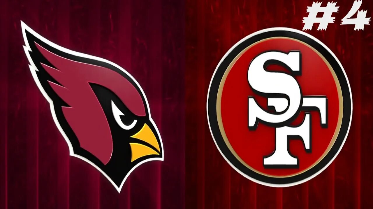 Madden 24 Game 4 Arizona Cardinals Vs San Francisco 49ers Franchise