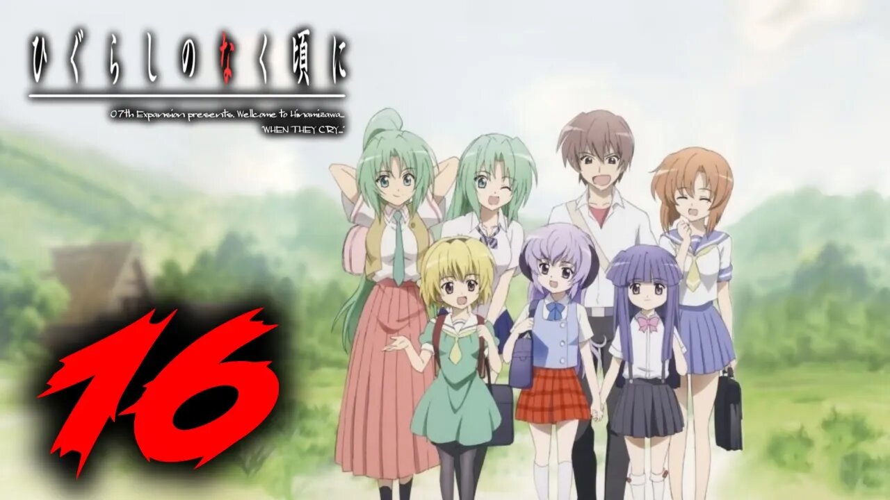 🌸[Higurashi No Naku Koro Ni #16] hauu nanodesu🌸