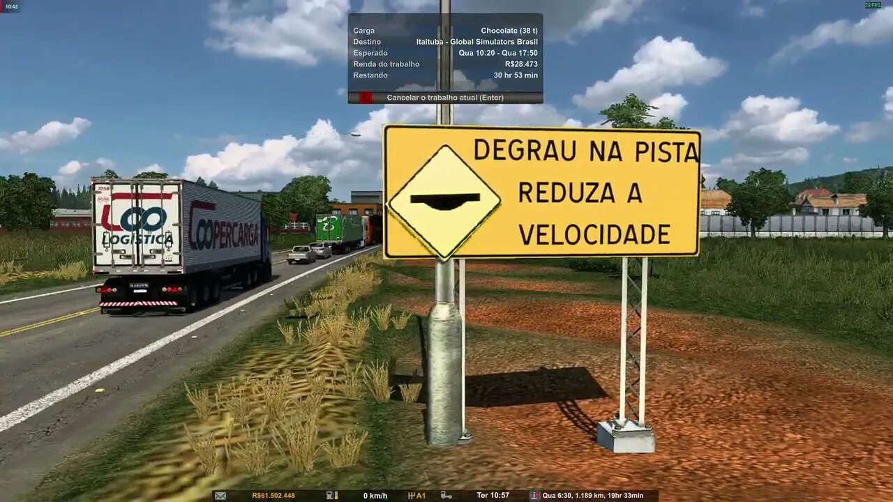 AÇAILANDIA/MA x ITAITUBA/PA - EAA 6.4 - EURO TRUCK SIMULATOR 2 1.43